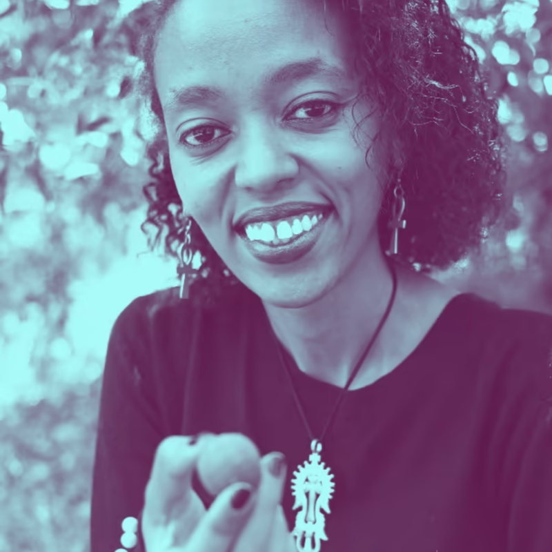 Portrait von Helina Teklu in Äthiopien