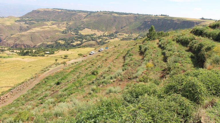 Äthiopische Landschaft Wogdi