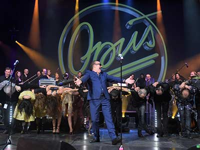 Opus beim Benefizkonzert in Graz zu Gunsten von Menschen für Menschen