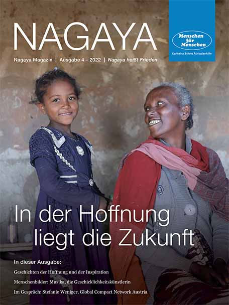 Nagaya Magazin Cover 4 2022 von Menschen für Menschen