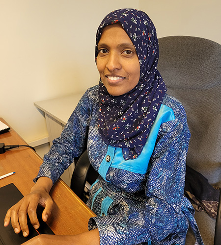 Hayat Mohammed ist Ärztin und Leiterin der Gesundheitsprojekte von Menschen für Menschen in Addis Abeba.