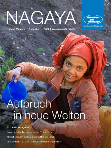 Nagaya Magazin Cover 1 2023 von Menschen für Menschen