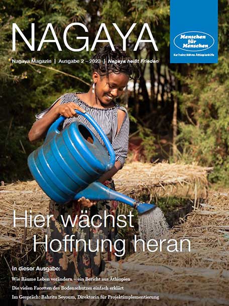 Nagaya Magazin Cover 2 2023 von Menschen für Menschen
