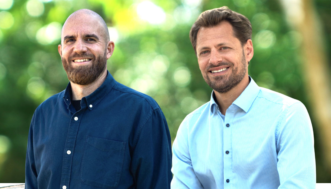Portraits von Daniel Frieß und Markus Schwarz-Herda, Vorstände von MFM