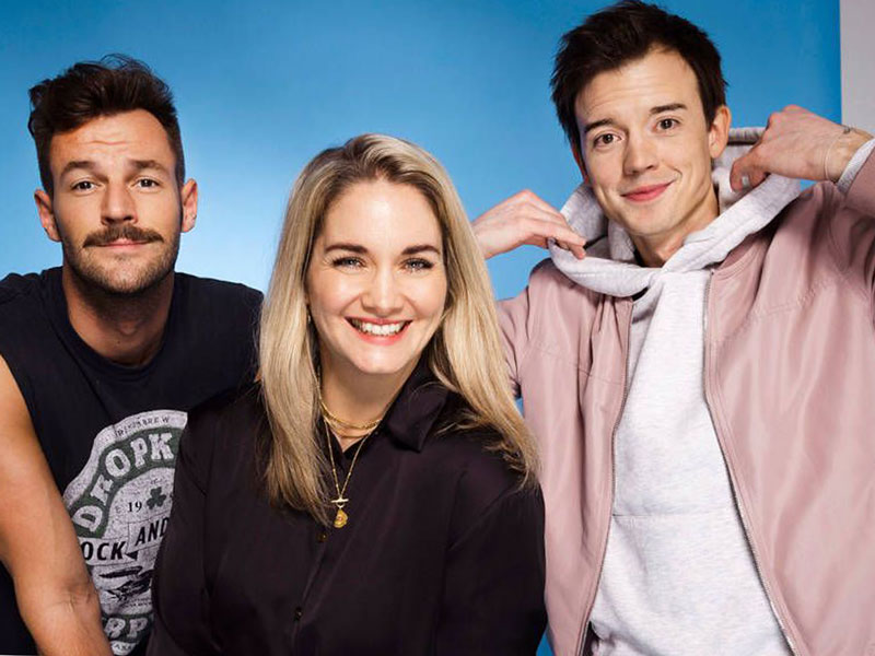 Foto von Pizzera Jaus, Gabi Hiller und Philipp Hansa