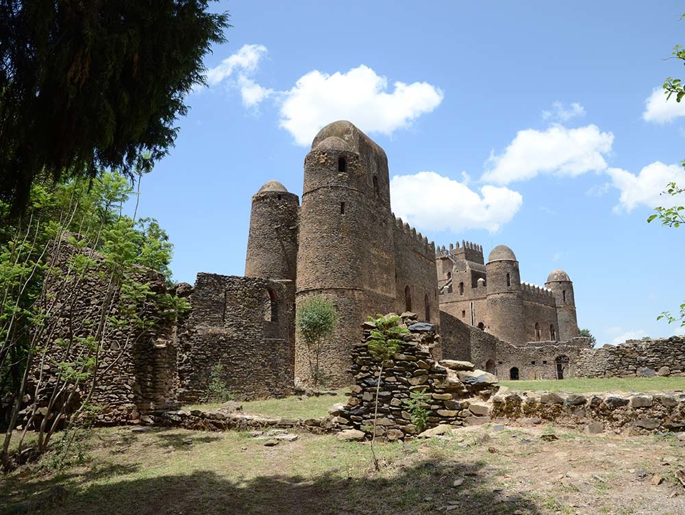 Kaiserstadt Gondar in Äthiopien