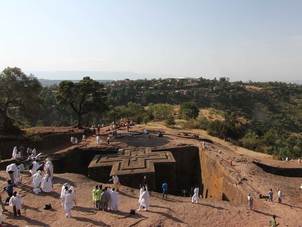 Lalibela in Äthiopien