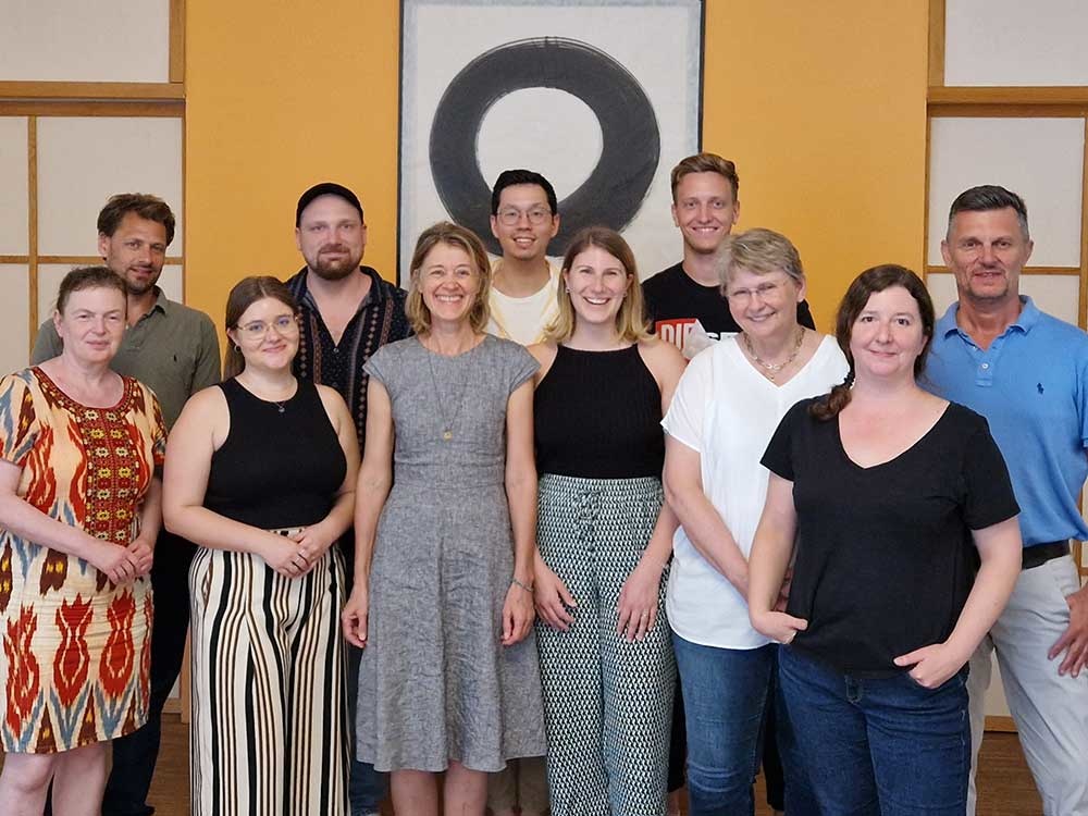 Ein Gruppenbild vom Menschen für Menschen-Team in Österreich