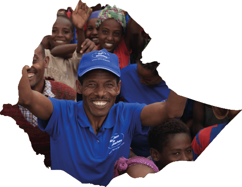 Marathonläufer Haile Gebrselassie als Botschafter von Menschen für Menschen